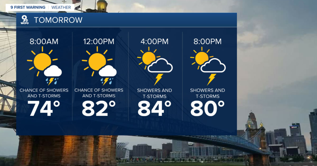 Drying out overnight but more storm chances Friday