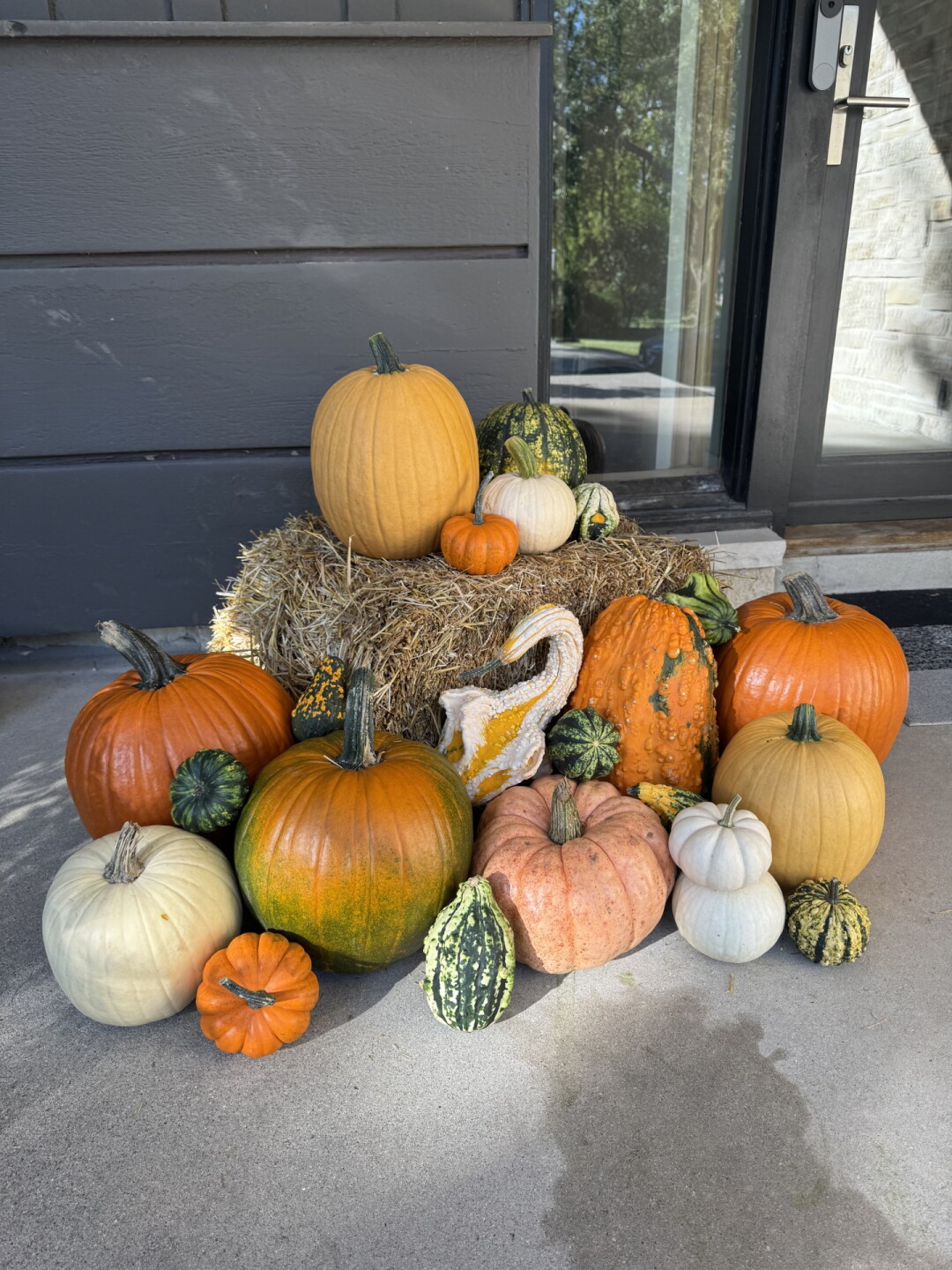Porch styled by MKE Seasonal Collective