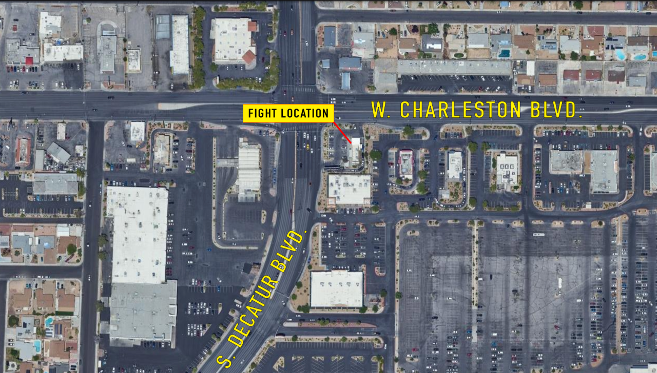 Location of Fight July 16, 2024