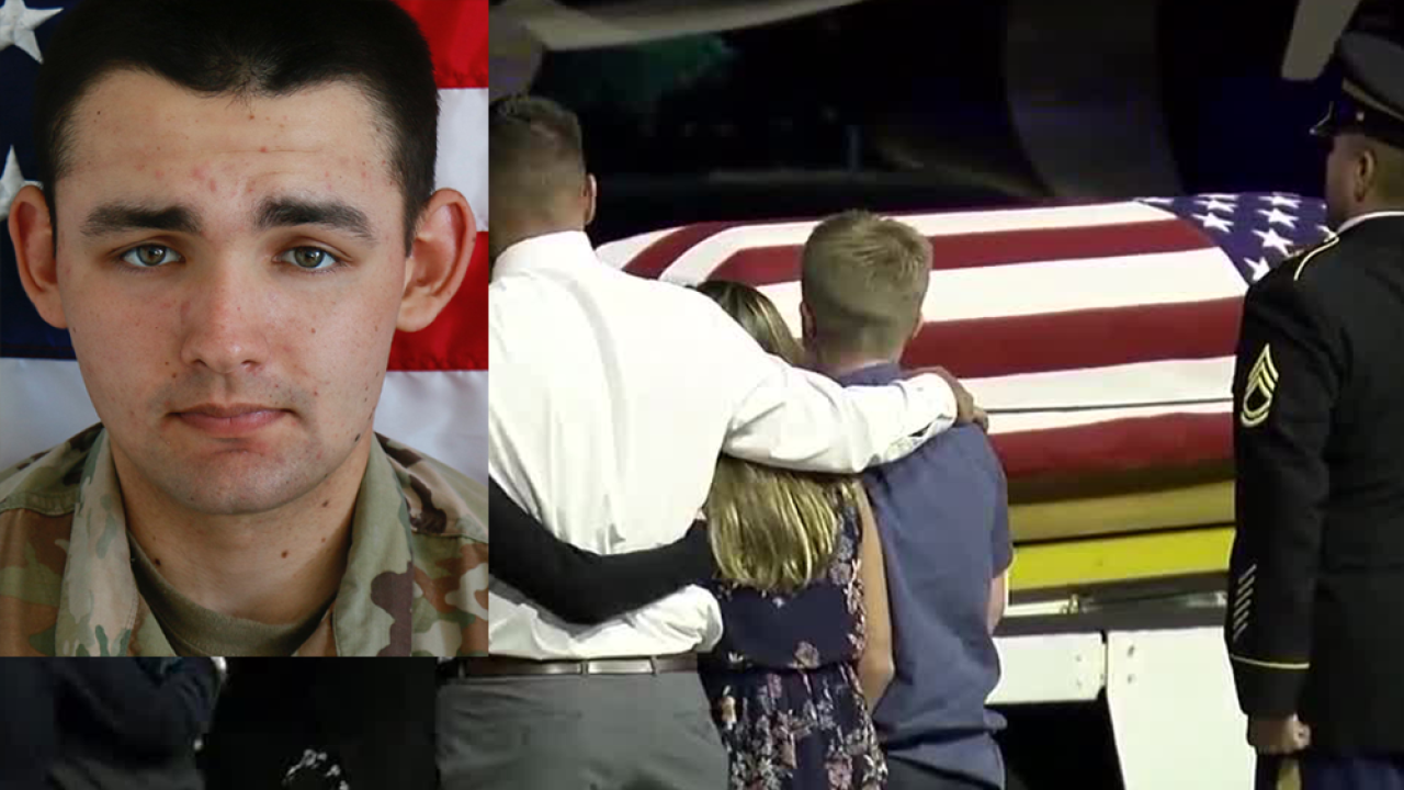 Florida soldier killed in training exercise in South Korea arrives home