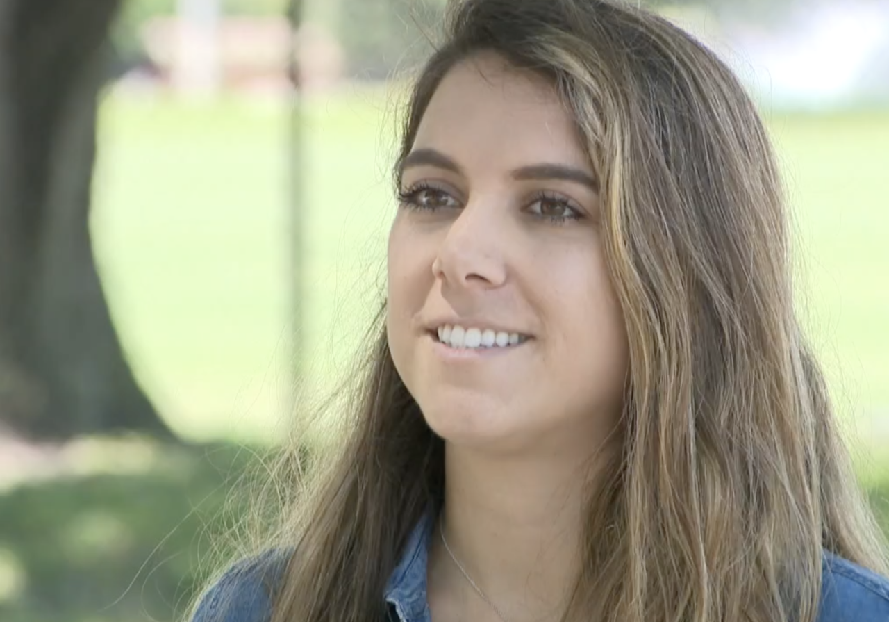 Madelyn Marconi a supporter of the raceway project