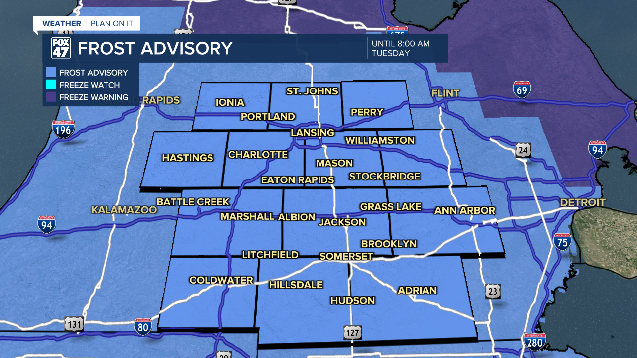 Frost Advisory