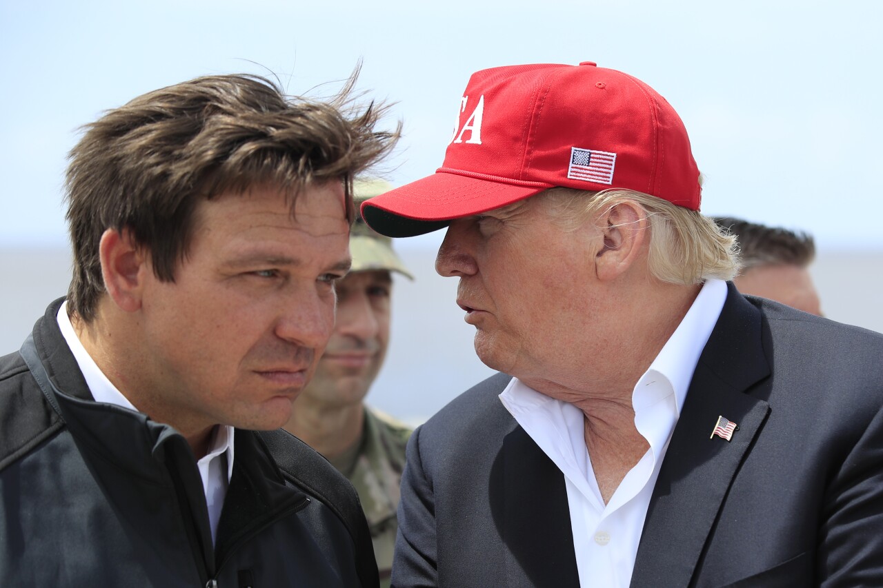 Gov. Ron DeSantis and President Donald Trump, March 2019