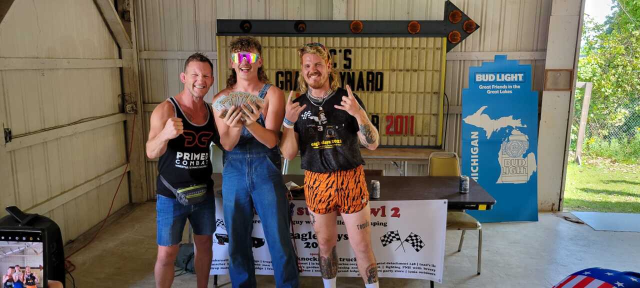 2022 Mullet Competition winner