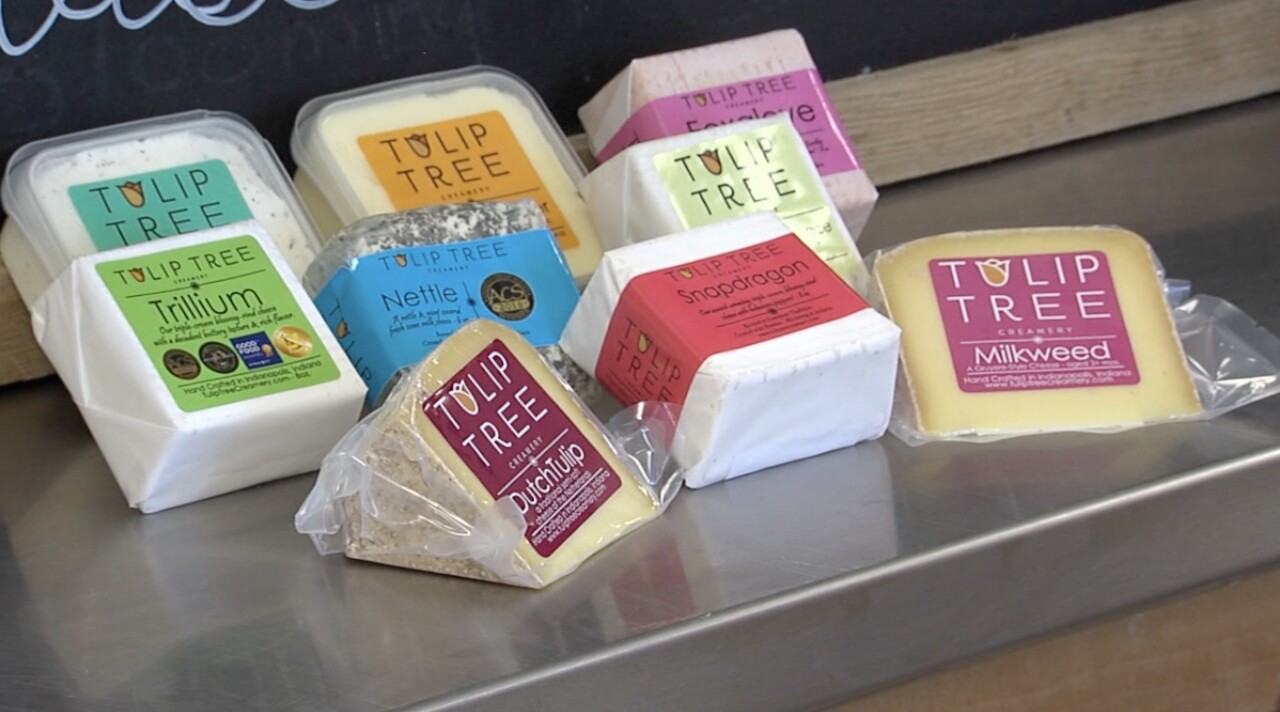 Cheeses at Tulip Tree Creamery