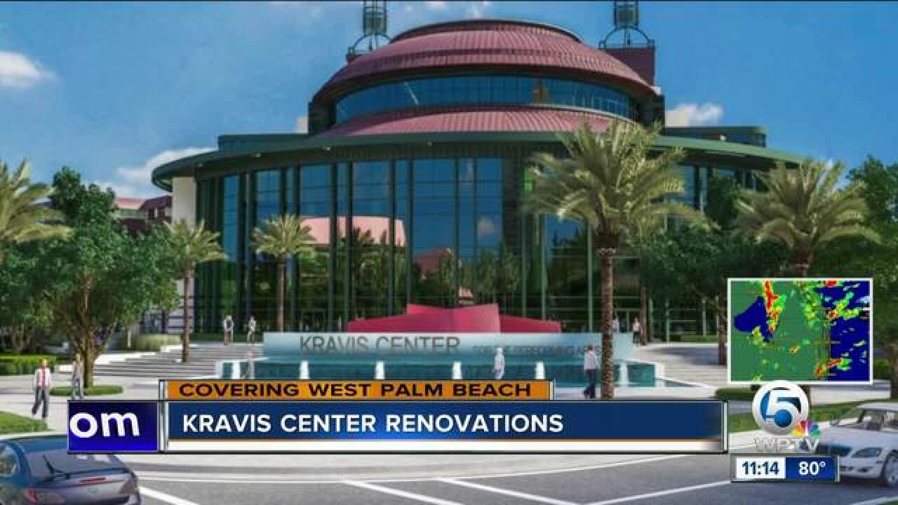 Kravis Center undergoing $50 million renovation, expansion