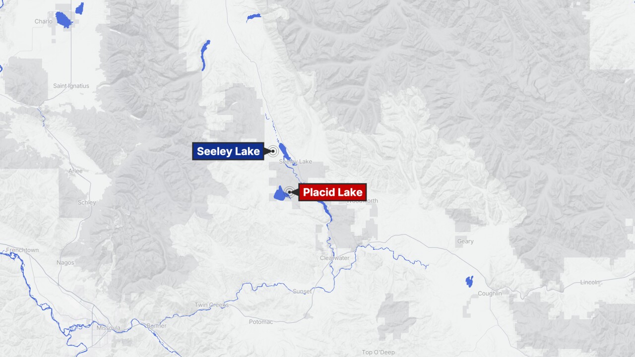 Placid Lake Dam Leak Map