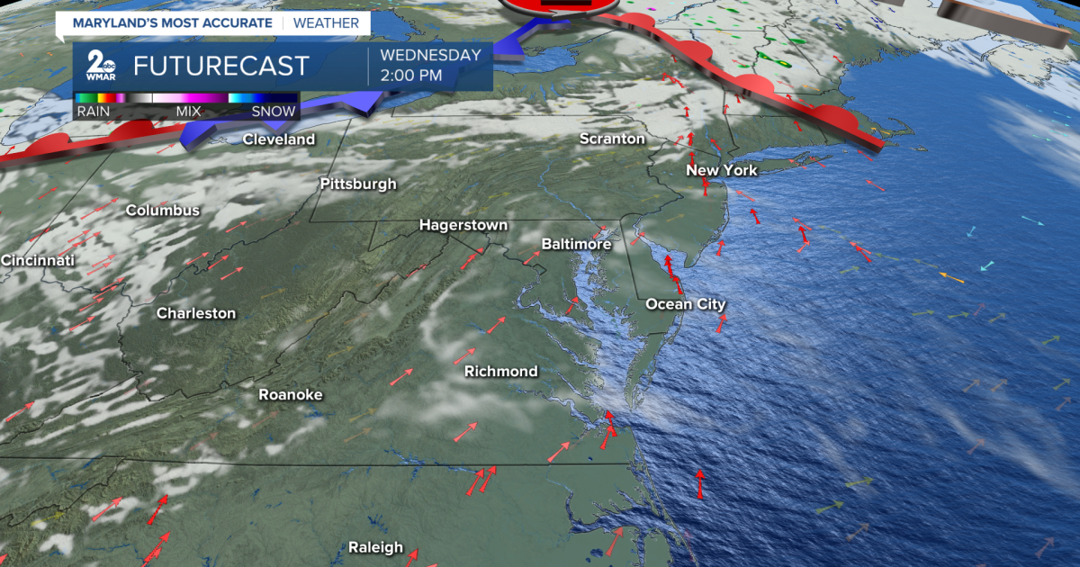 Sunshine with temperatures in the 70s