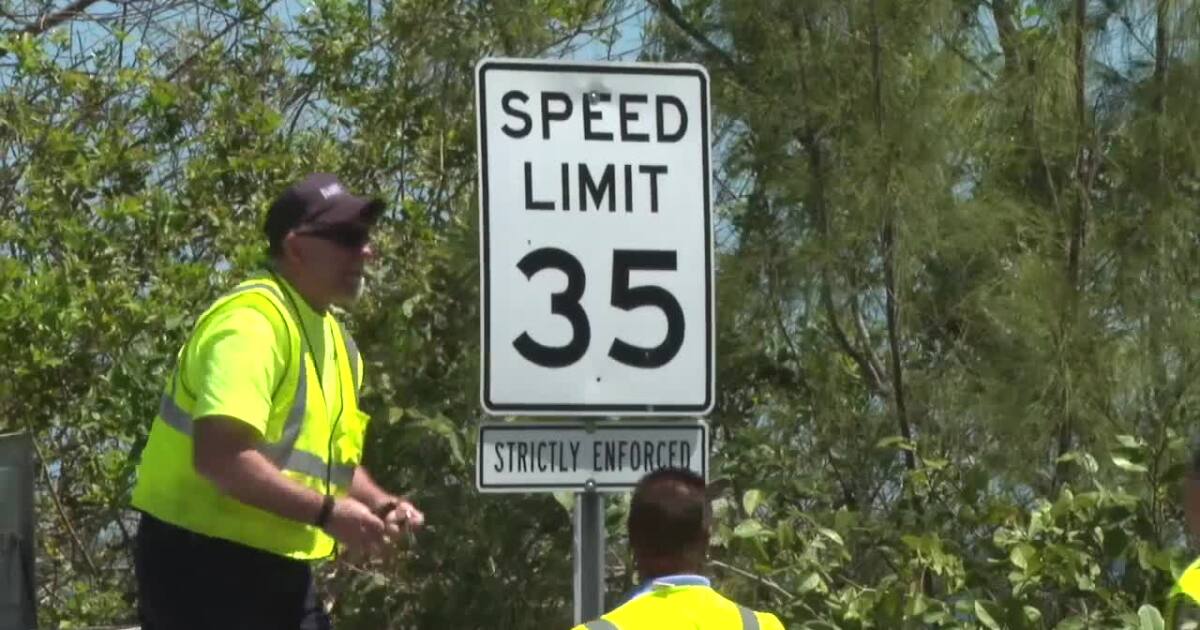 New speed limit signs to be installed on Indian River Drive in St