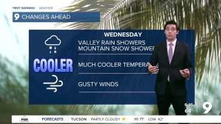 Changes expected to arrive by Wednesday in Southern Arizona.