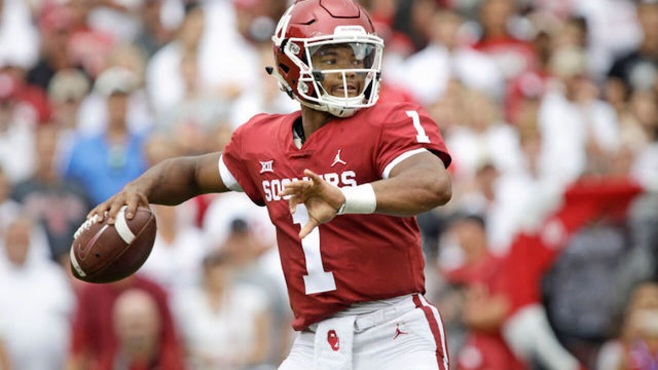 Oklahoma quarterback Kyler Murray wins the Heisman trophy