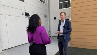 Micah Smith and John Hickenlooper