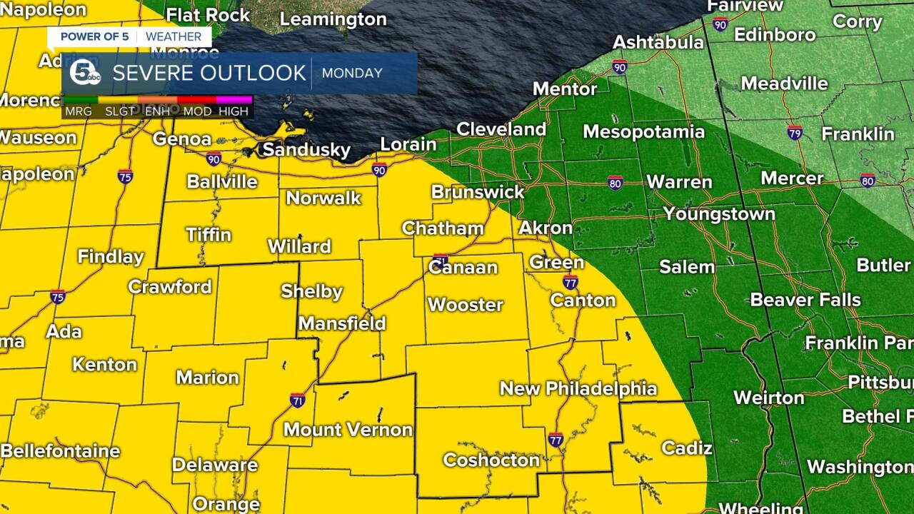 monday severe