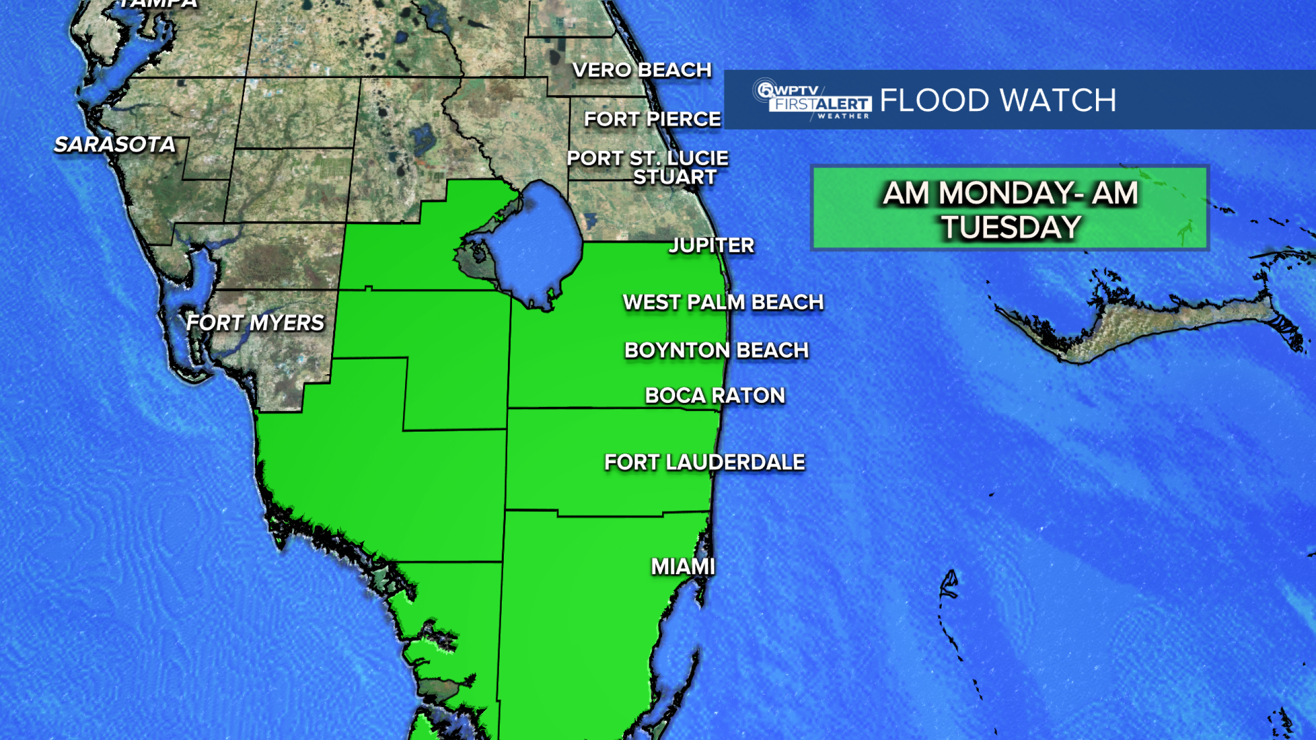 FORECAST: Flood watch in effect until Tuesday, marginal risk of severe ...
