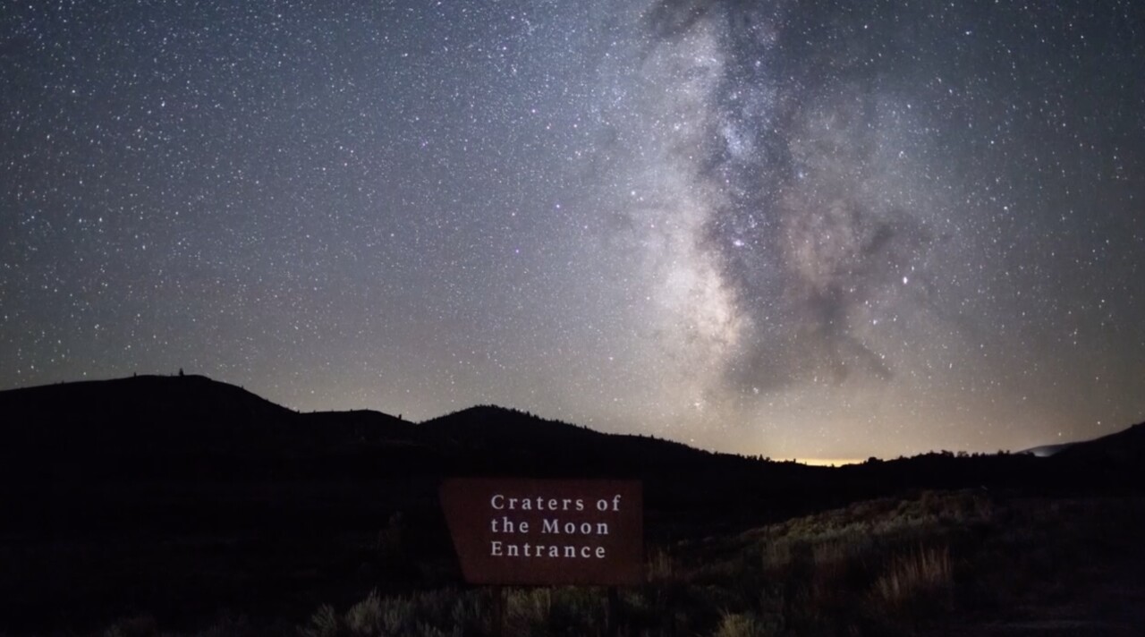 Craters of the Moon is an International Dark Sky Park