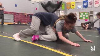 Girls wrestling