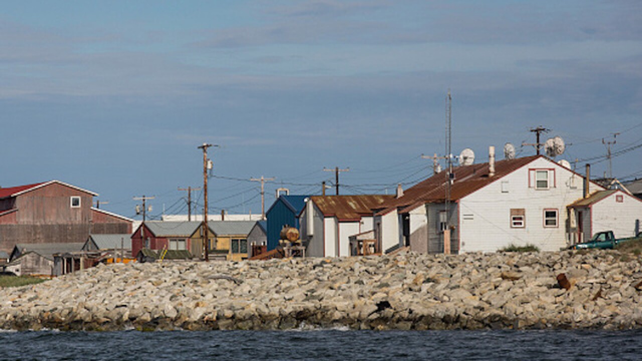 Eroding Alaska village to vote on whether to move or stay