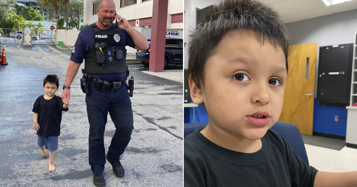 Child found wandering alone reunited with family in West Palm Beach