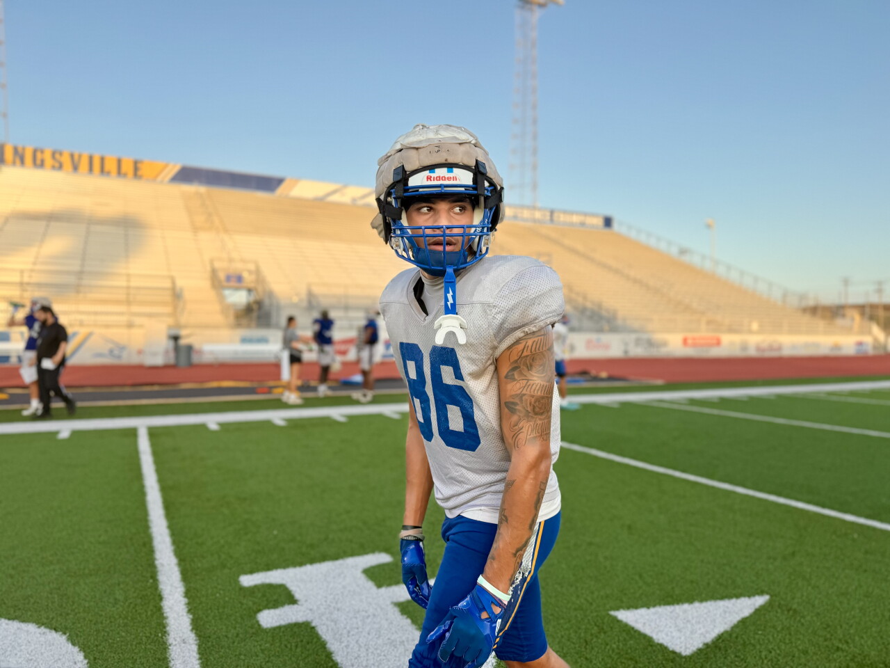 TAMUK receiver Jacoby James from Sinton