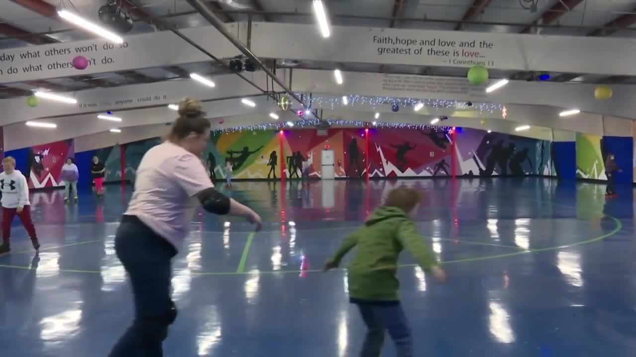 Roller skating rink opens early for holiday