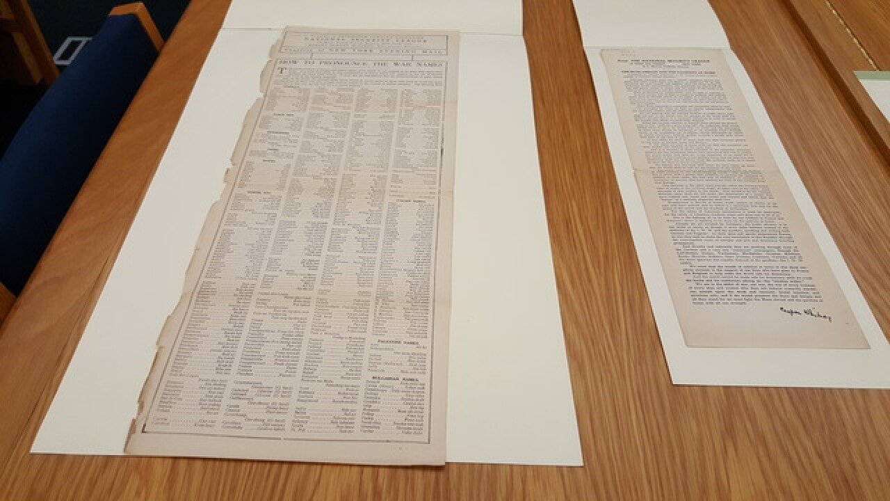Michigan's Role in World War I