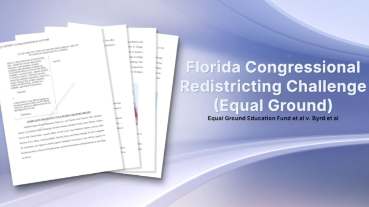 Judge lets Florida’s new congressional map stand for 2026 elections