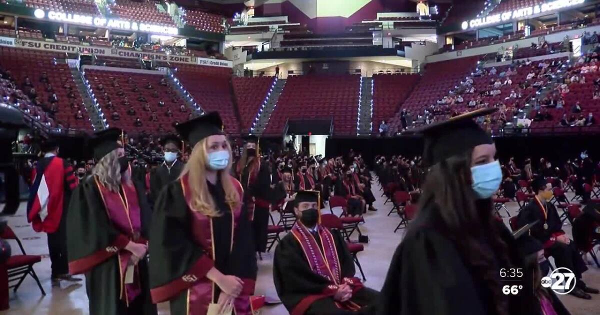 Florida State holds first in-person graduation ceremonies since 2019