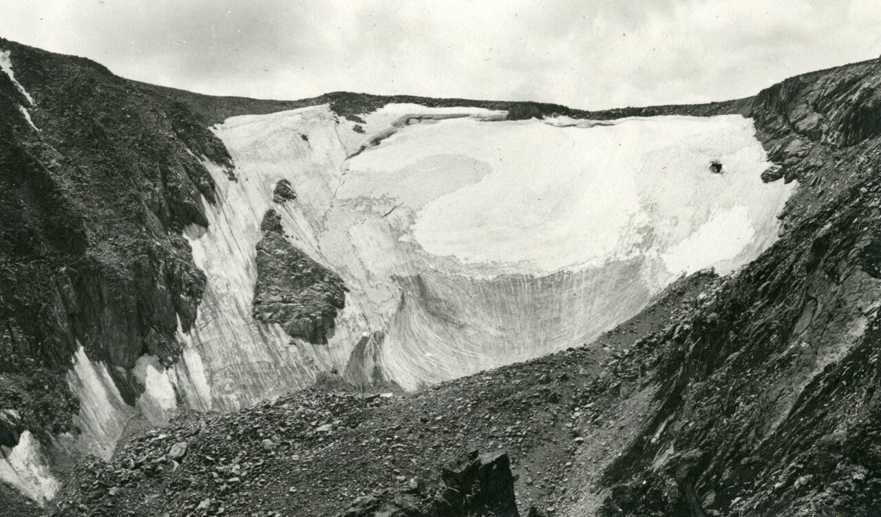 Tyndall Glacier from Grand Lake Trail