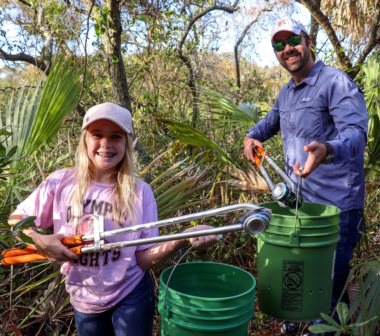 Cleanup in Hypoluxo on April 22, 2023.