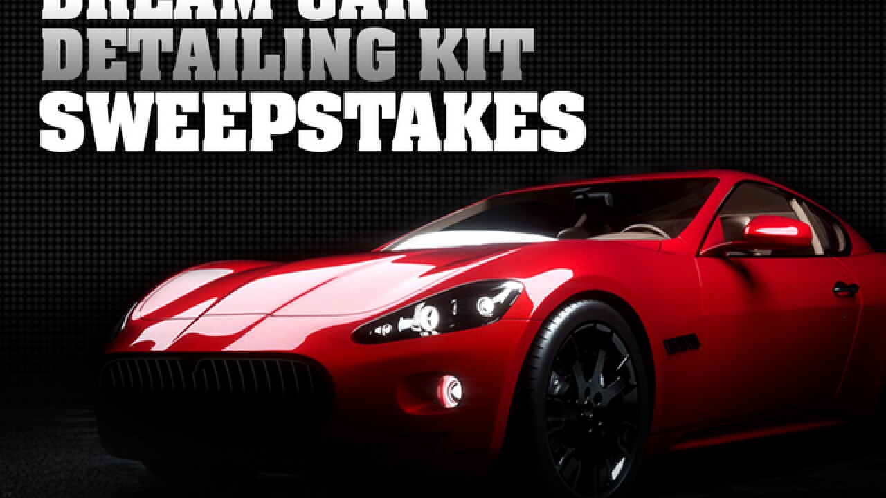 Enter to win a car detailing kit from Autogeek.com