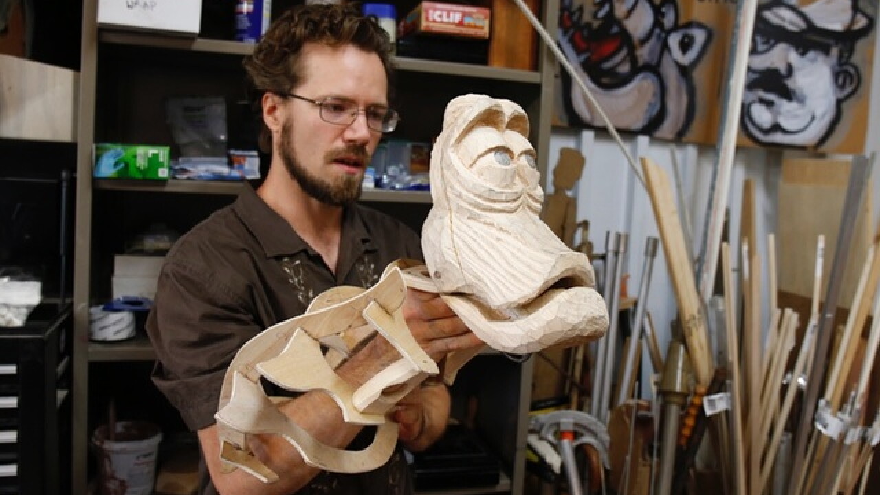 Puppet Writer Puppet maker does things the old-fashioned way
