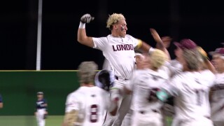 Aiden Salinas hits two home runs versus Goliad
