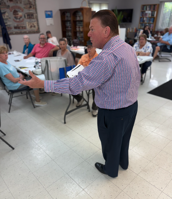 Scam prevention meeting