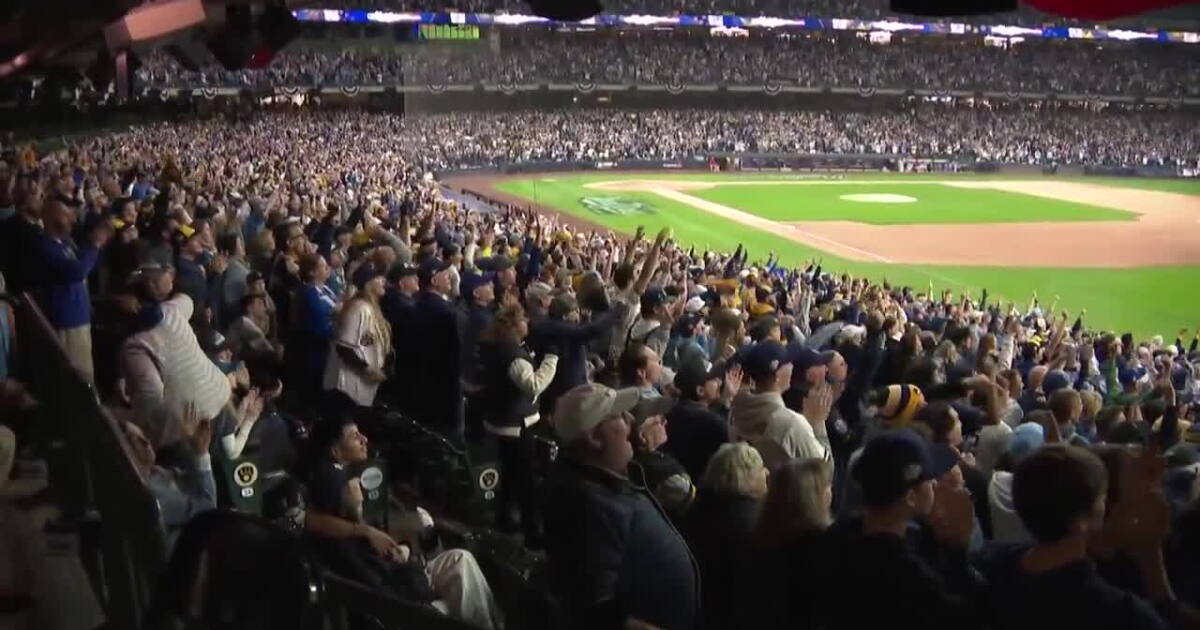 Brewers fans packing American Family Field for Game 4 watch party