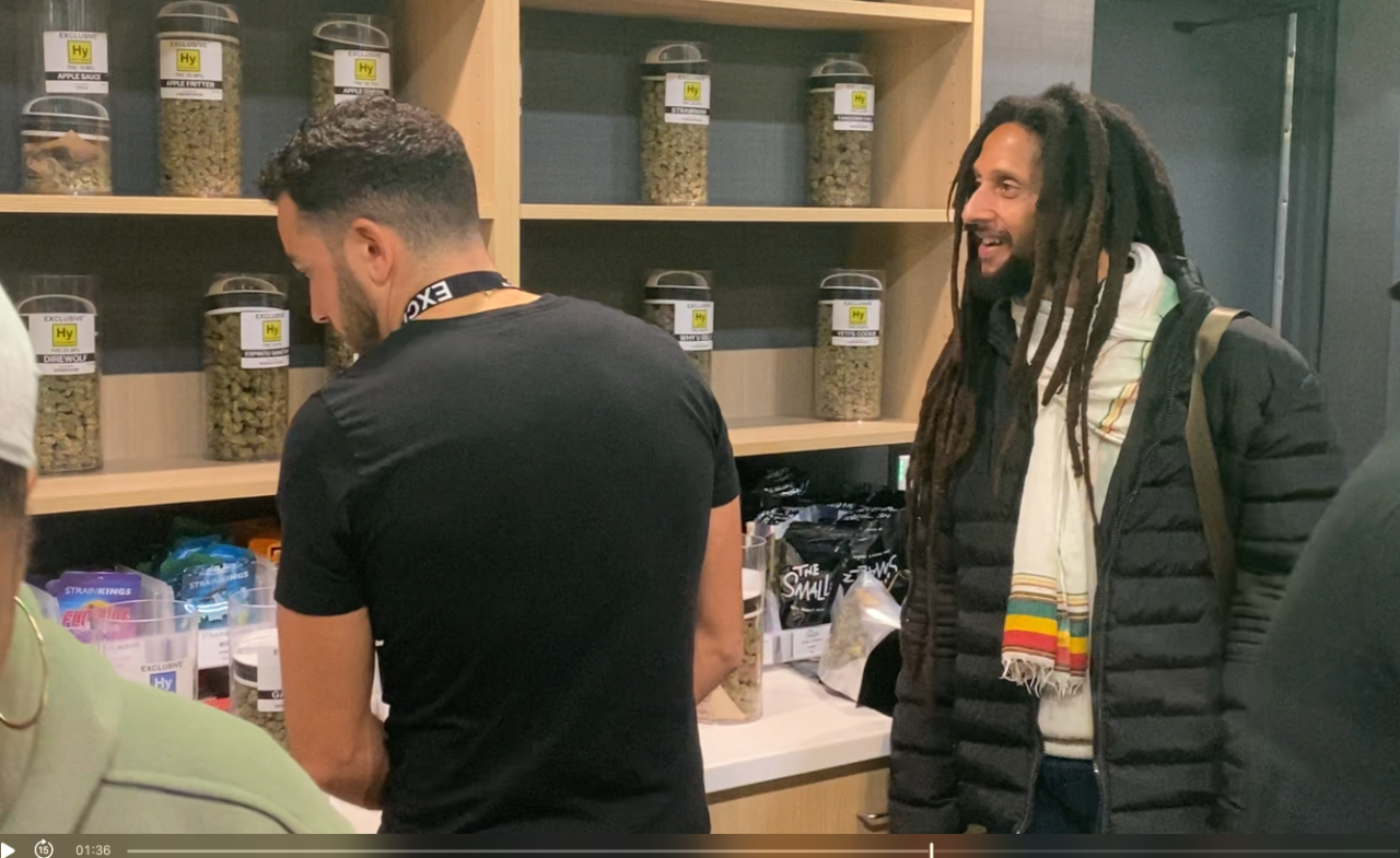 Julian Marley at Exclusive