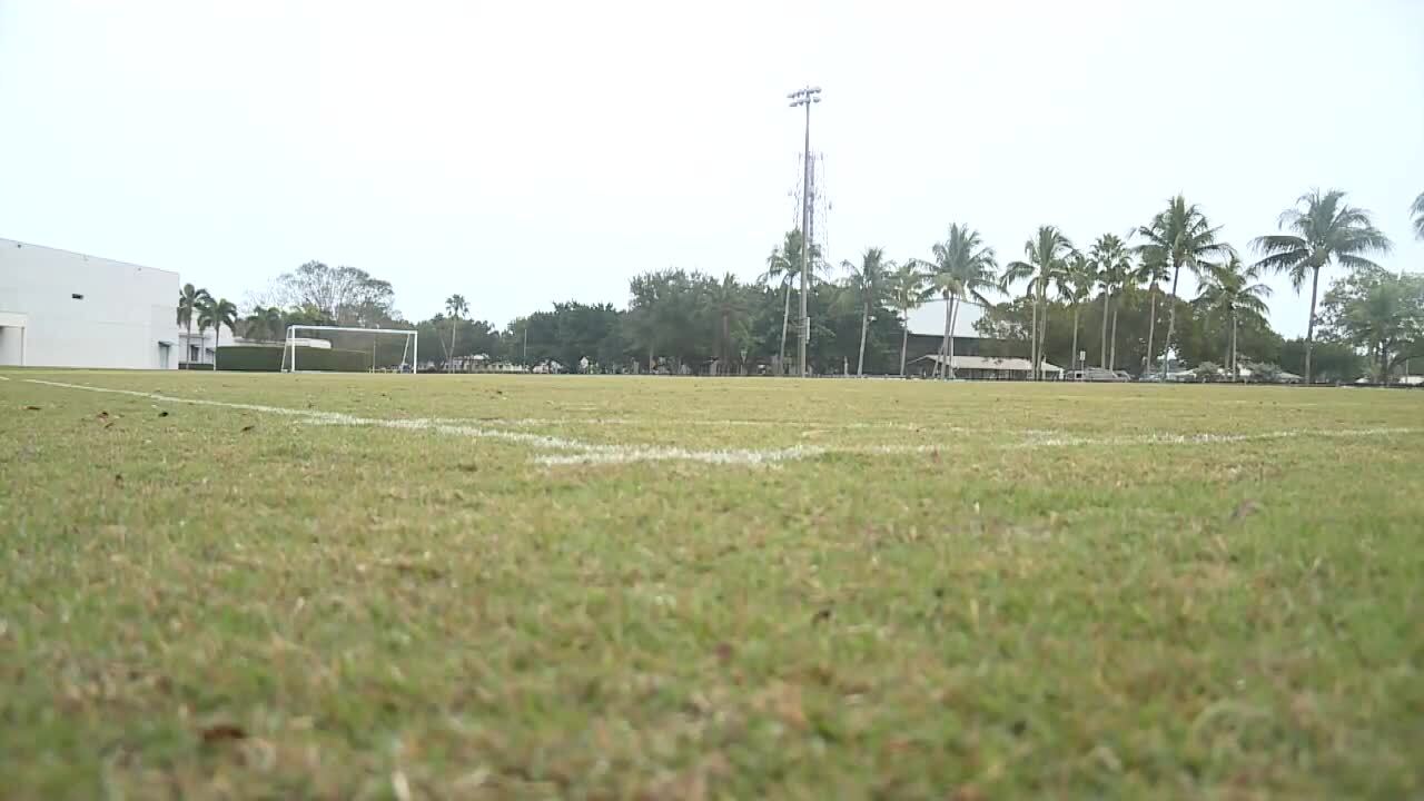 Soccer field at Village Park in Wellington, where Wellington Shootout will be held