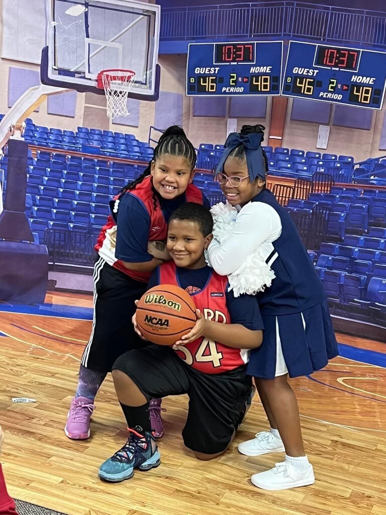 Mason and his sisters