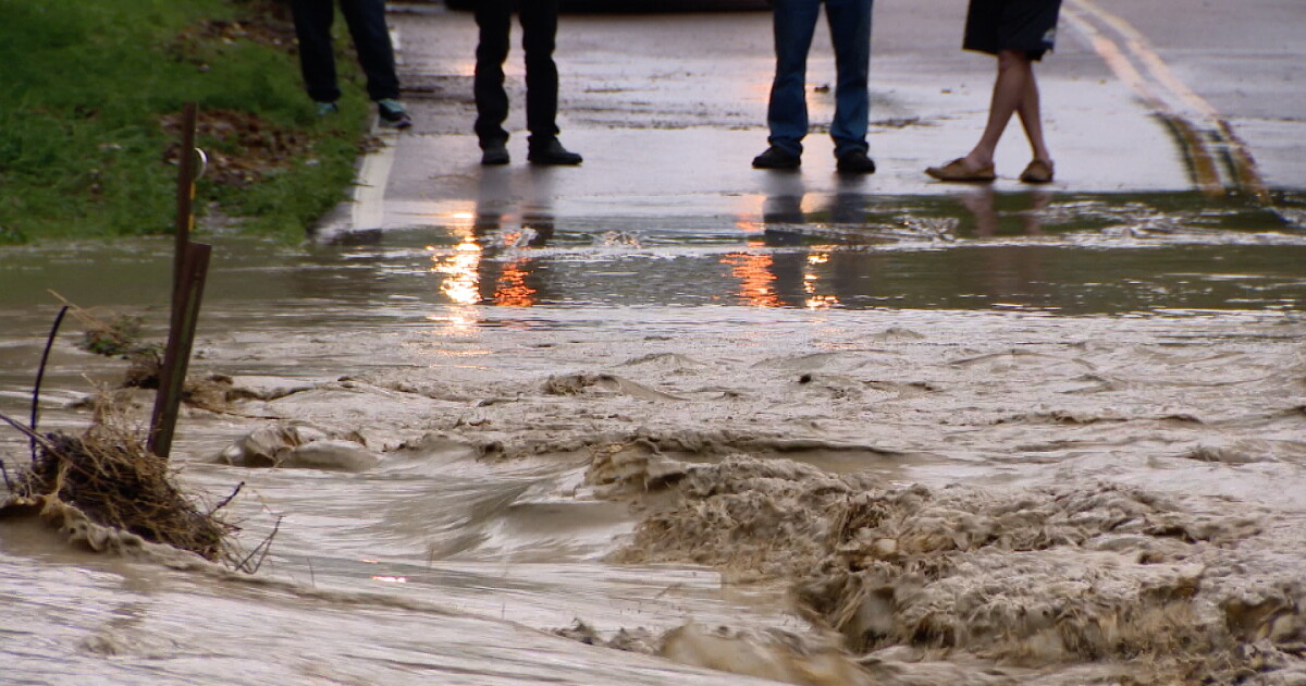 Flooded road in Fountain blocking access to over 100 homes on Monday - Vimarsana News