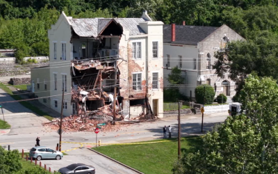 partial building collapse