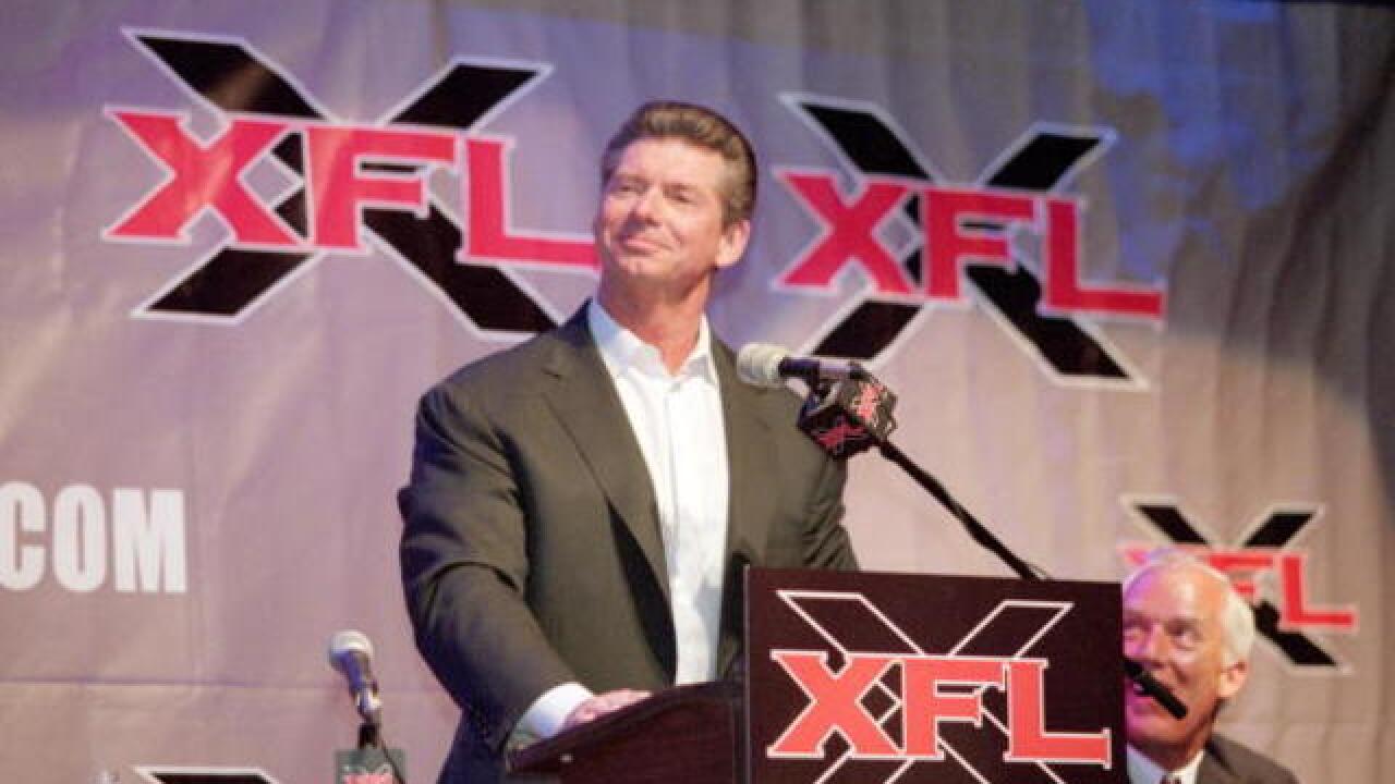 Vince McMahon is bringing back the XFL in 2020