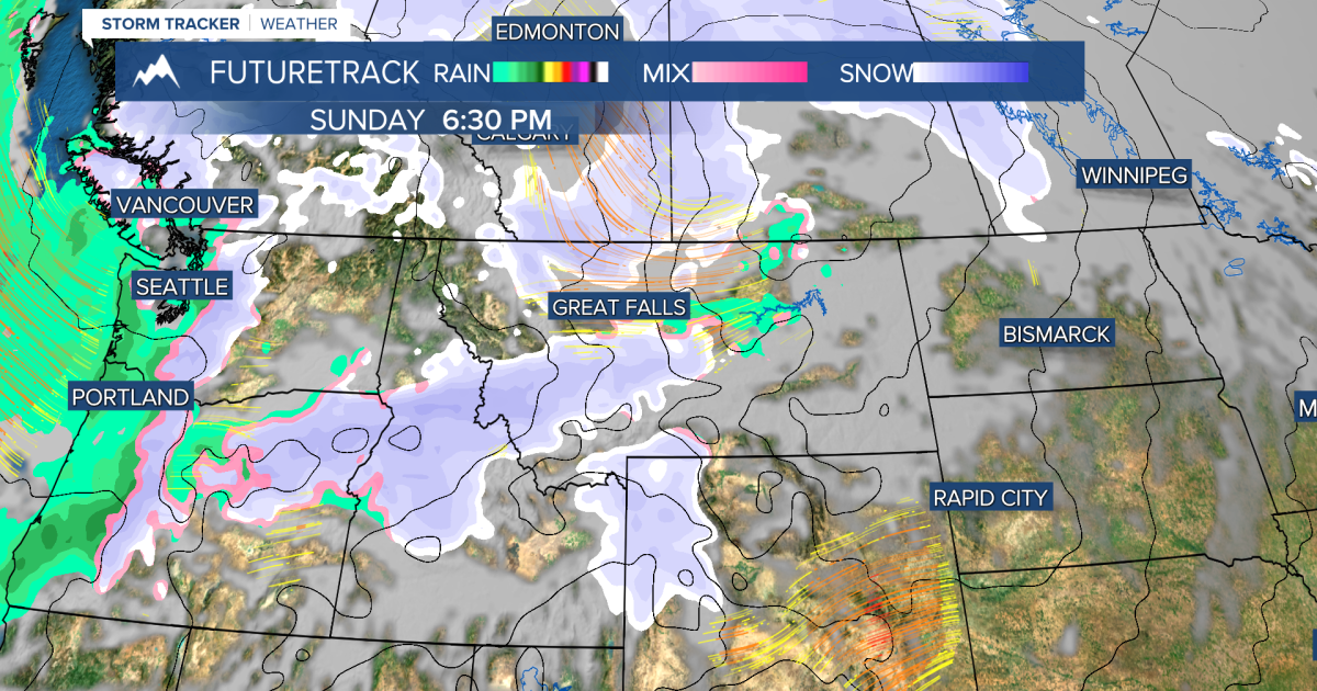 Snow Squalls & Wind for Sunday