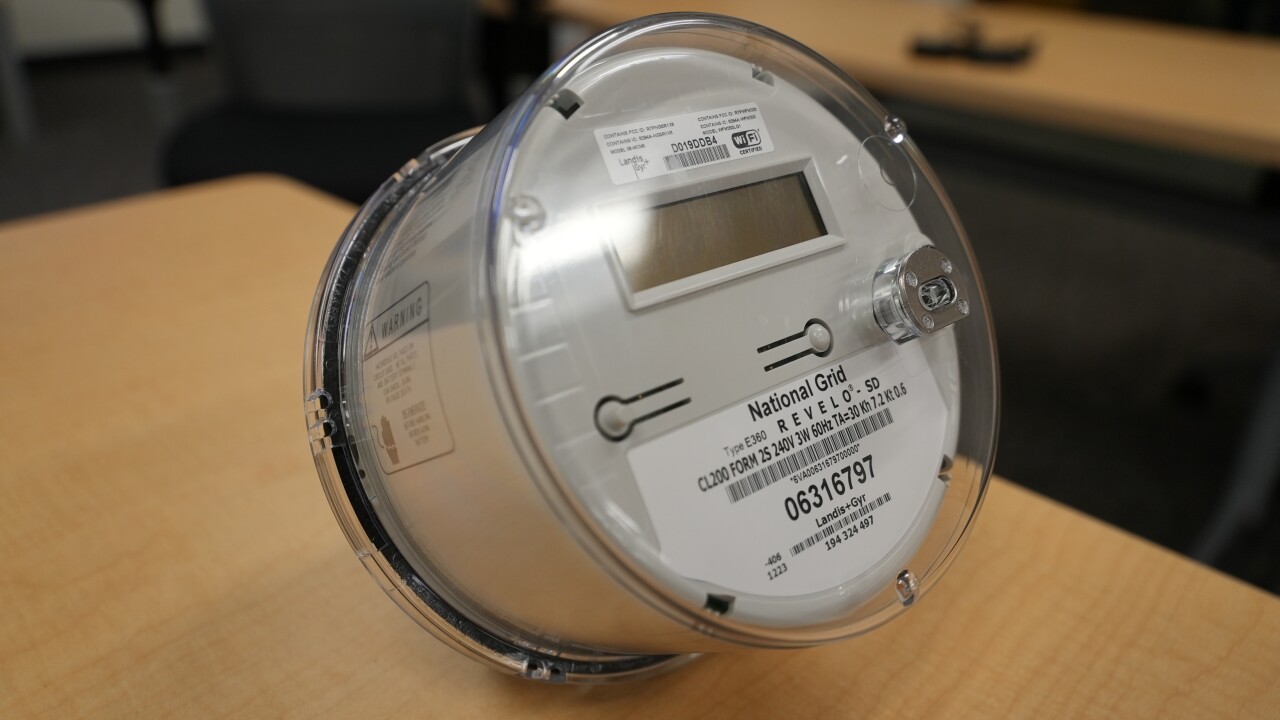 National Grid says they're the only ones currently using this brand of smart meter 