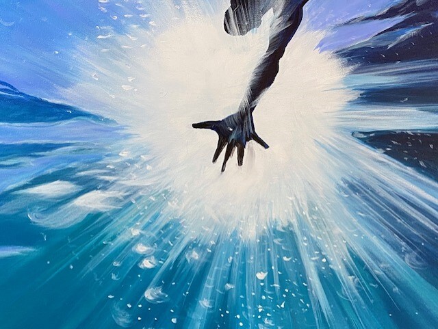 Helping Hand painting