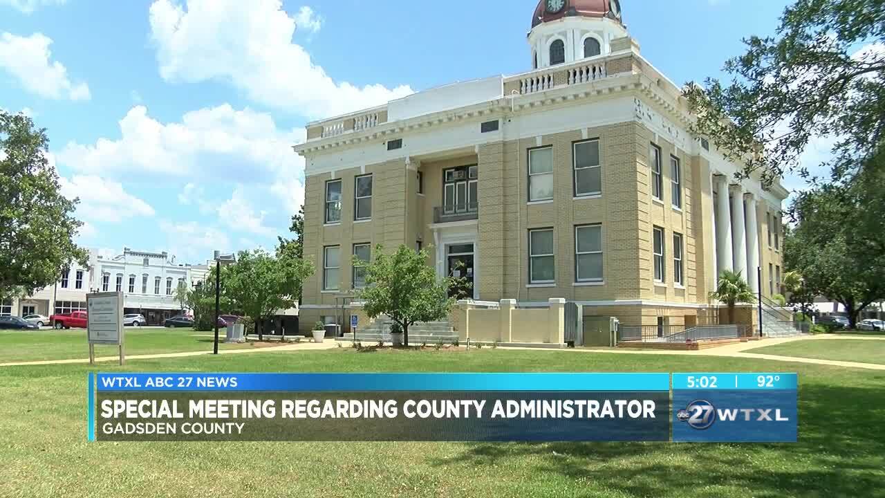 Gadsden County holds special meeting regarding new interim county