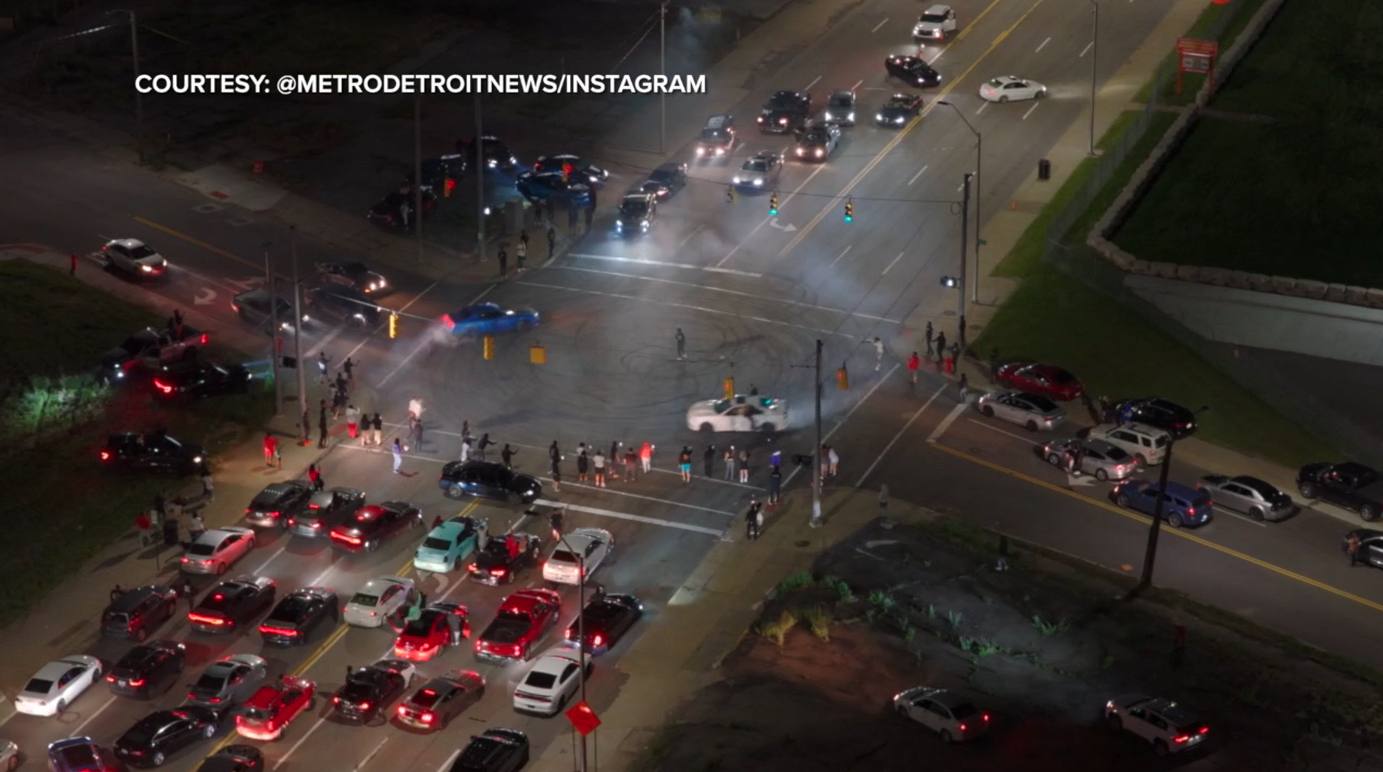 Detroit Crime Raced Detroit police announce plans to crack down on drifting and street racing