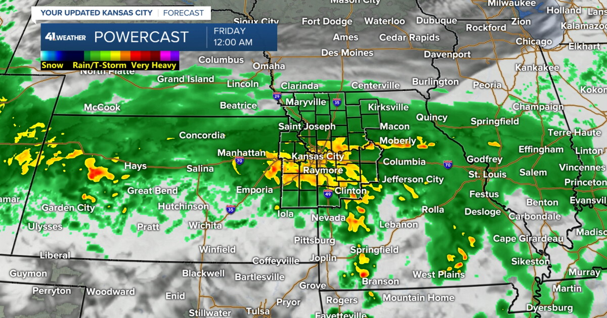 KSHB 41 Weather Blog | Finally, widespread rain is likely for Kansas City!