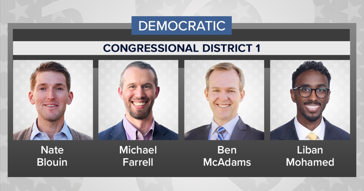 Democratic candidates spar in 1st Congressional District primary debate