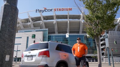 'It's absolutely crazy' | Bengals fan living out of his car to attend every game this season