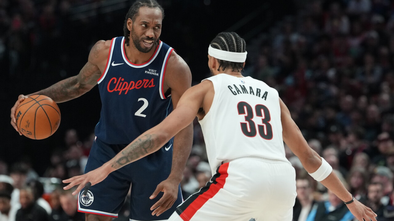 Clippers Blazers Basketball