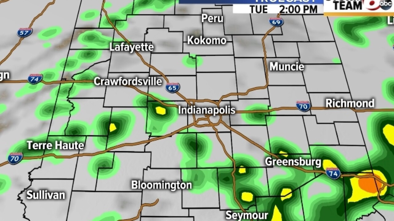 TIMELINE: When will you start to see the rain?